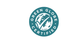green globe logo